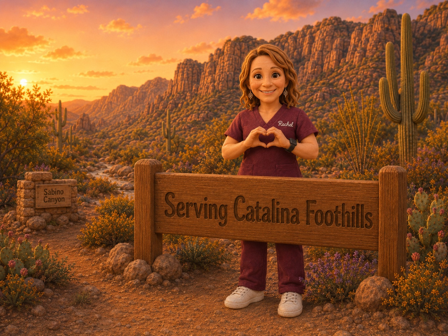 Illustration of Barrio Babies serving Catalina Foothills, Tucson