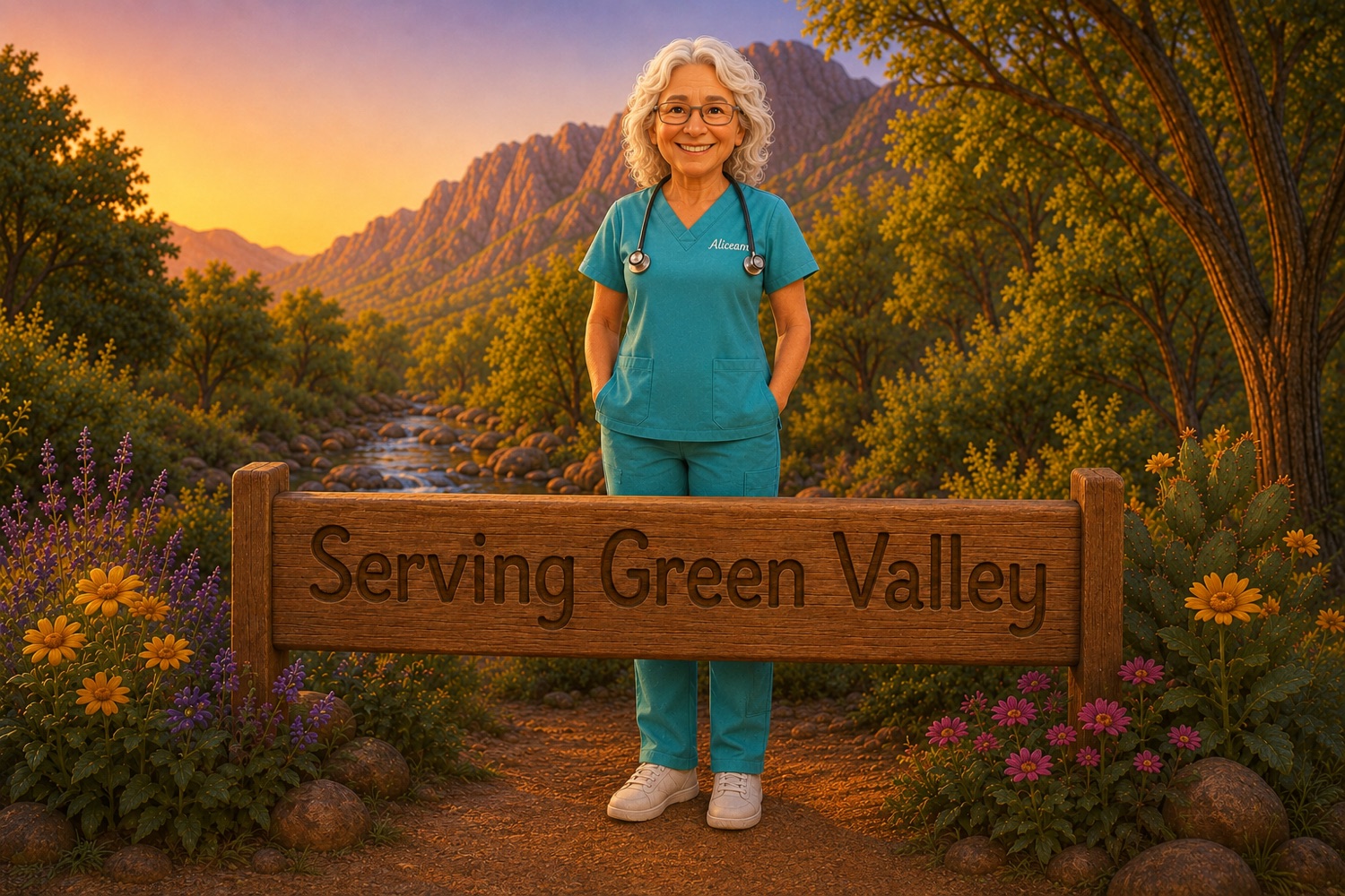 Illustration of Barrio Babies serving Green Valley, Tucson