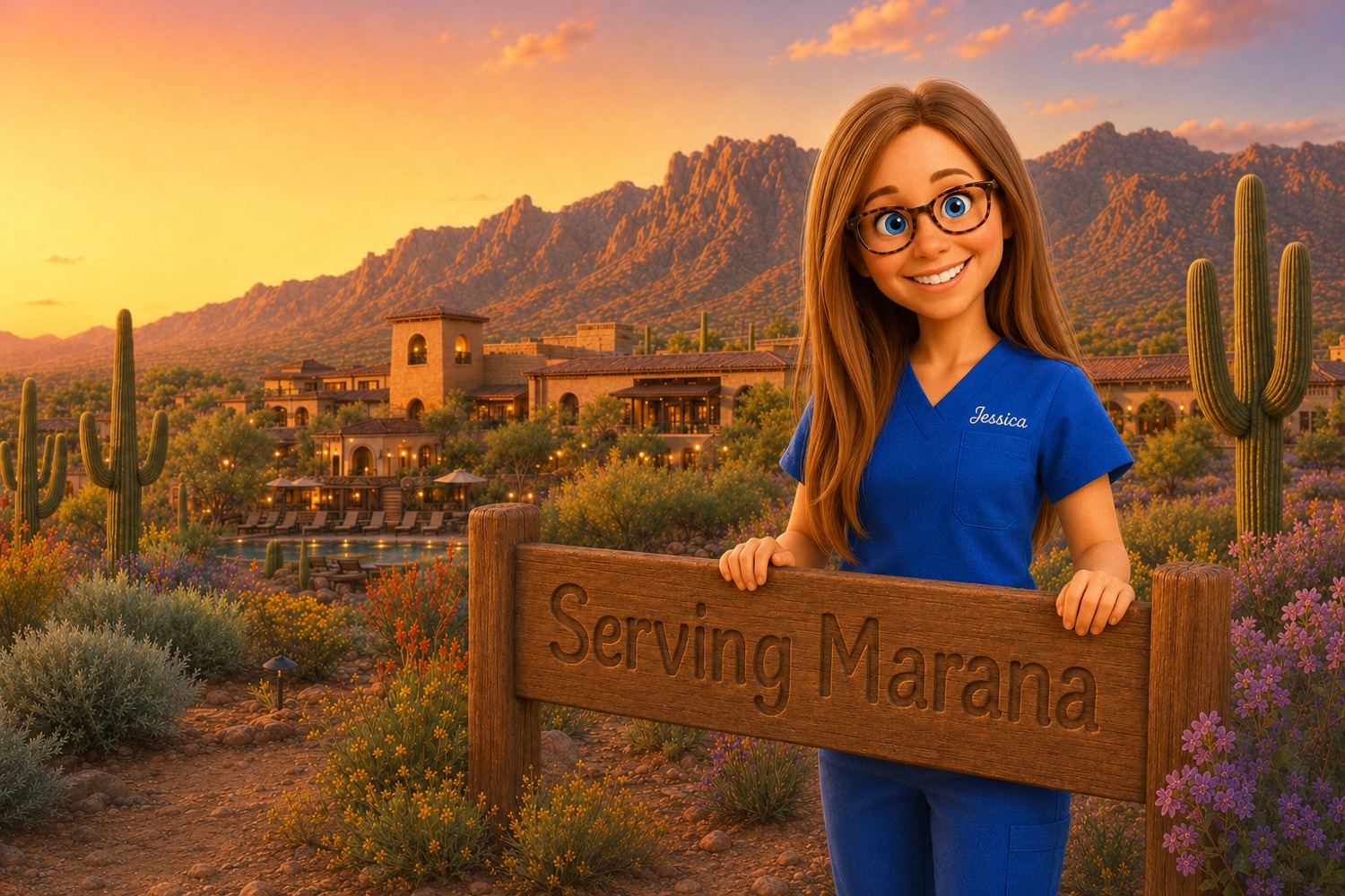Illustration of Barrio Babies serving Marana, Tucson